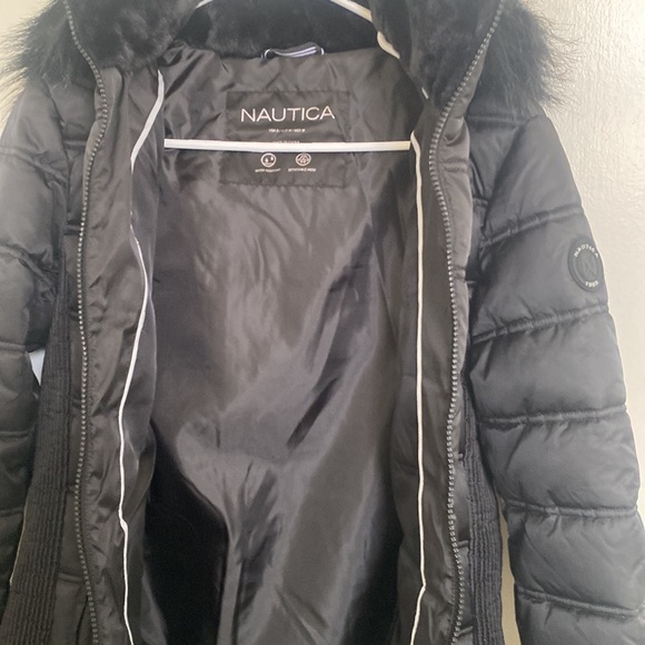 Nautica Womans puffer jacket with detachable hood live show price limited time! - Picture 6 of 6